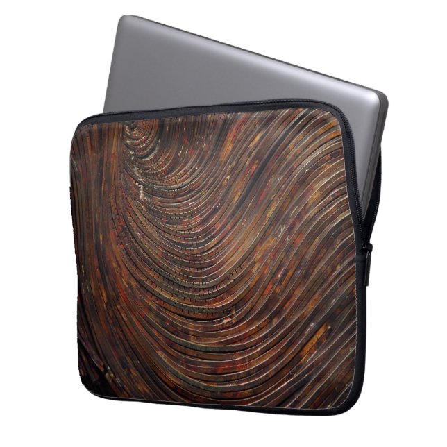 Rusty Waves Laptop Sleeve (Front Left)