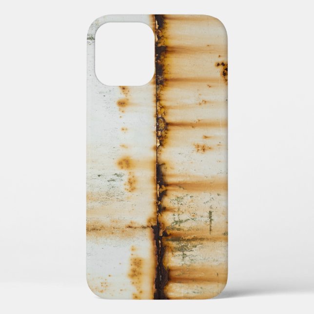 Rusty White Metal: Textured Surface Case-Mate iPhone Case (Back)