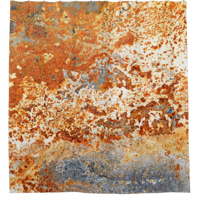 Rusty zinc: grunge texture background. (Front)