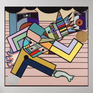 "Ru'style Presence" by Ruchell Alexander Poster