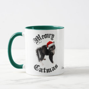 Rutabaga "Meowy Christmas" Mug 