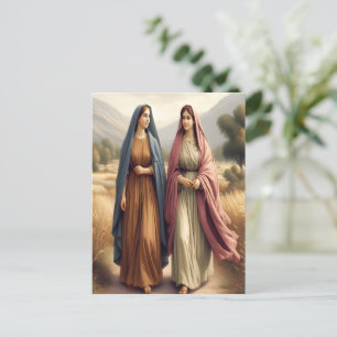 Ruth 1 A Heartfelt Journey of Devotion Postcard