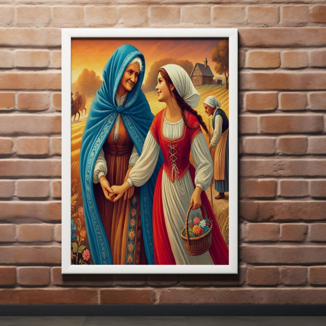 Ruth 1 Hand in Hand with Faith Poster (Creator Uploaded)