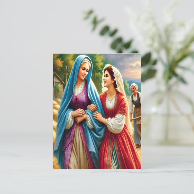 Ruth 1 Journey Toward New Beginnings Postcard (Standing Front)