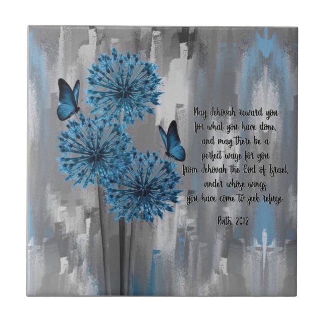 Ruth 2:12 tile (Front)