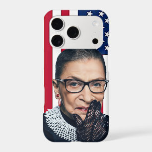 Ruth Bader Ginsburg American flag