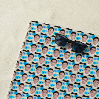RUTH BADER GINSBURG BEACH TOWEL NOTORIOUS RBG
