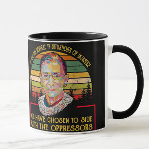 Ruth Bader Ginsburg Keep Up The Good Fight - RBG Mug