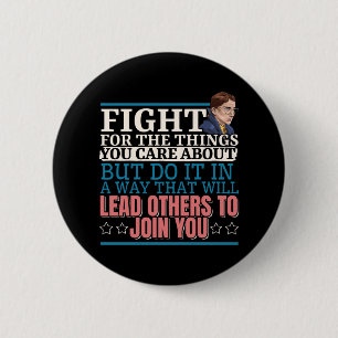 Ruth Bader Ginsburg Lead Others to Join You 2 Inch Round Button
