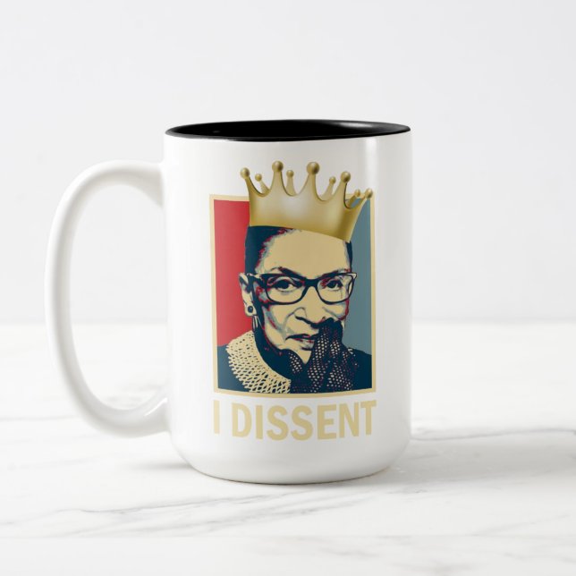 Ruth Bader Ginsburg Mug (Gauche)