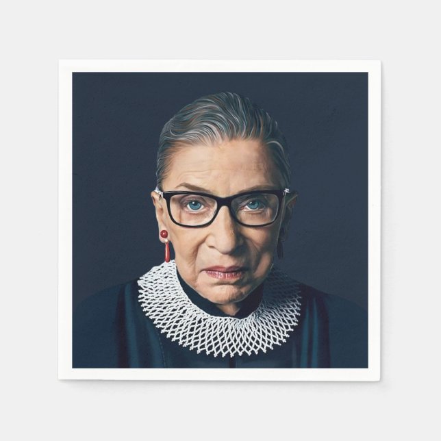 Ruth Bader Ginsburg   Napkin (Front)