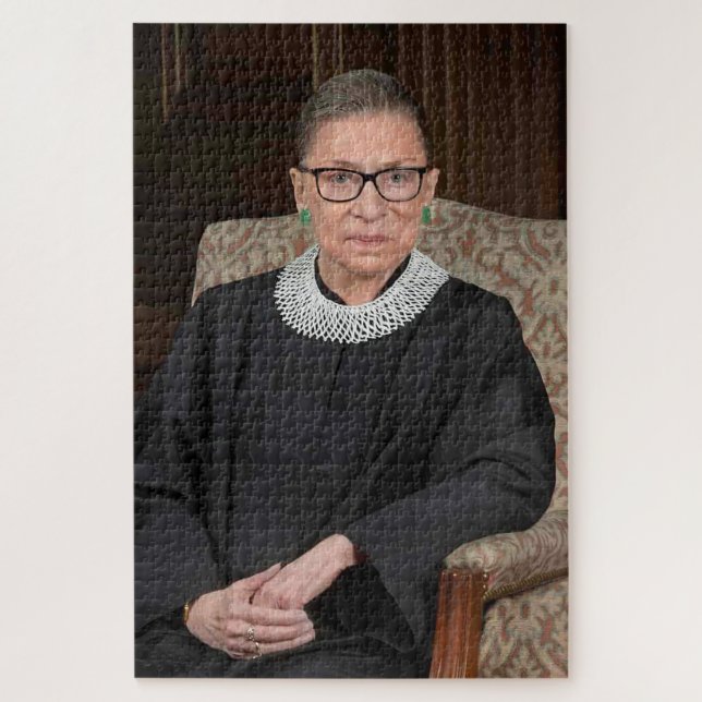 Ruth Bader Ginsburg Portrait Jigsaw Puzzle (Vertical)