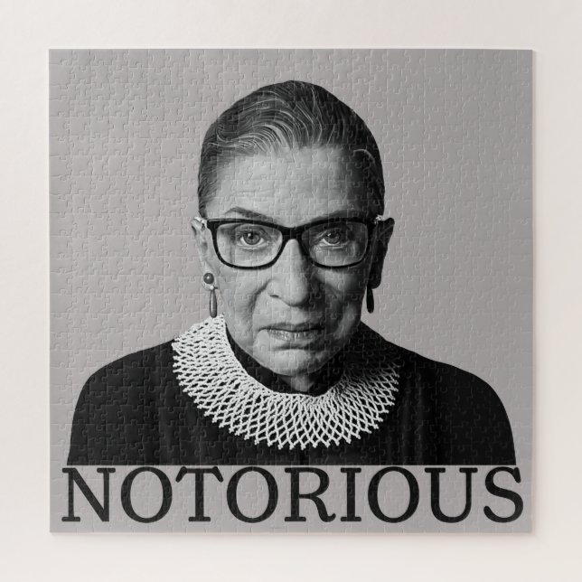 Ruth Bader Ginsburg  Poster Jigsaw Puzzle (Vertical)