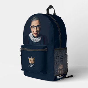 Ruth Bader Ginsburg Printed Backpack