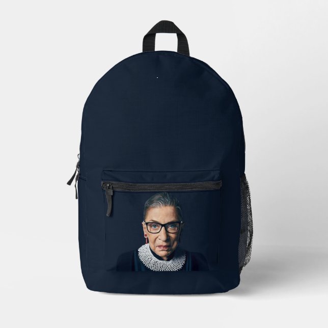 Ruth Bader Ginsburg  Printed Backpack (Front)