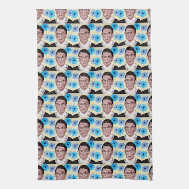 Ruth Bader Ginsburg The Notorious RBG Kitchen Kitchen Towel (Vertical)