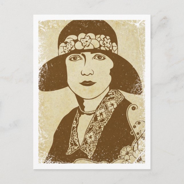 "Ruth" ~ Carte postale des années 20 (Devant)