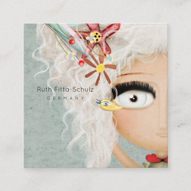 RUTH FITTA-SCHULZ BUSINESS CARDS DESIGN (Front)