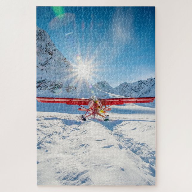 Ruth Glacier Denali National Park Jigsaw Puzzle (Vertical)