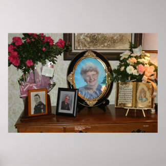 Ruth Holland -- Photos and Flowers Poster