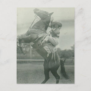 Ruth Roach on Tony, Cheyenne, Wyoming. Postcard