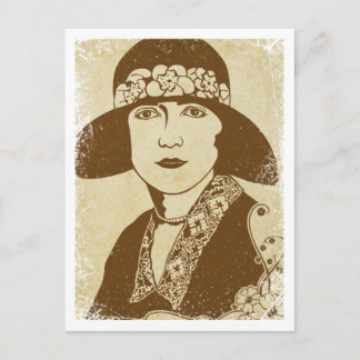 "Ruth" ~ Roaring 20's Postcard