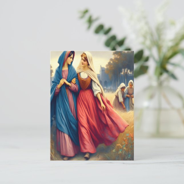 Ruth’s Hand in Hand Toward New Beginnings Postcard (Standing Front)