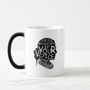 Ruth Speak Your Mind Even If Your Voice Shakes Magic Mug
