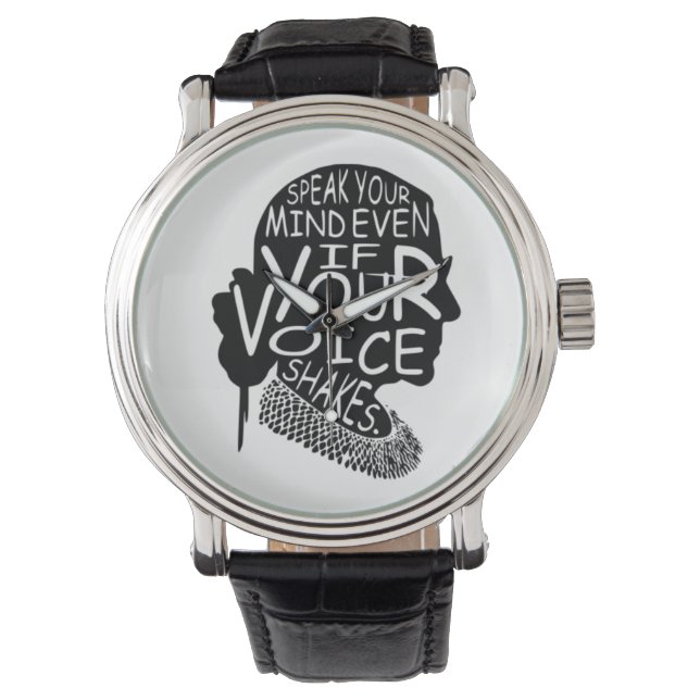 Ruth  Speak Your Mind Even If Your Voice Shakes Watch (Front)