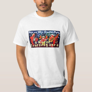 Ruth & Will's crawfish party value t-shirt