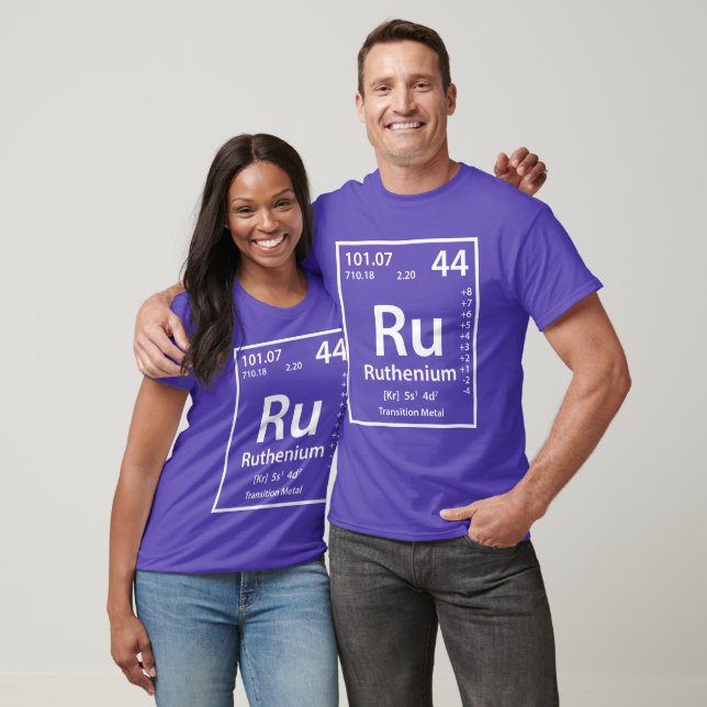 Ruthenium Element (white) T-Shirt (Unisex)