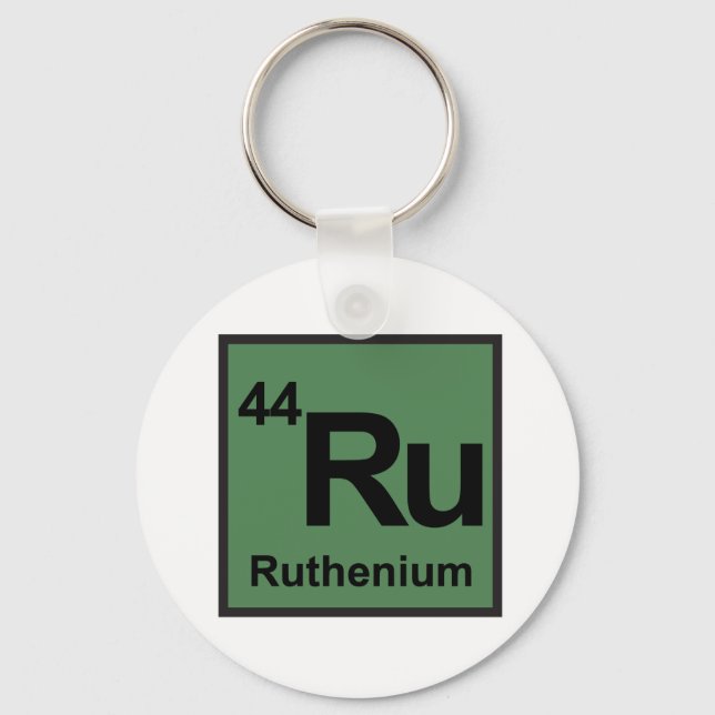 Ruthenium Keychain (Front)