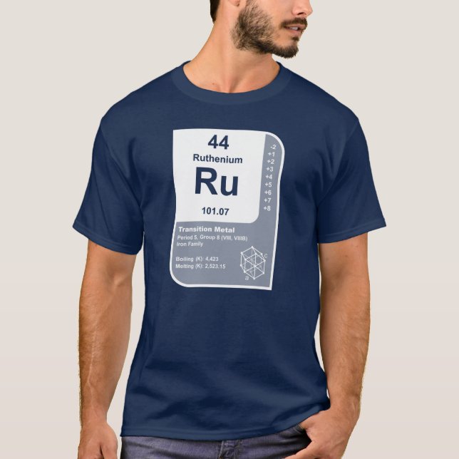 Ruthenium (Ru) T-Shirt (Front)