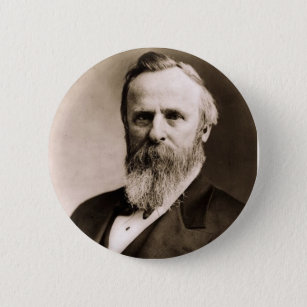 Rutherford B. Hayes 2 Inch Round Button