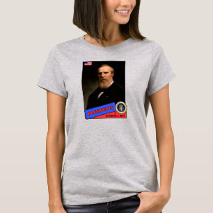 Rutherford B. Hayes Baseball Card T-Shirt