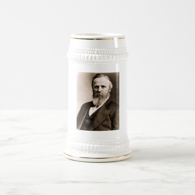 Rutherford B. Hayes Beer Stein (Center)
