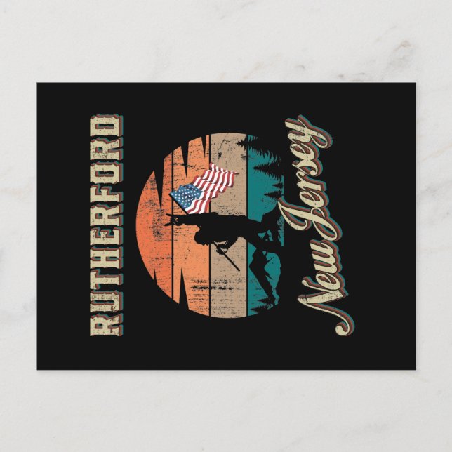 Rutherford New Jersey Postcard (Front)