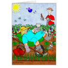 Ruthie et Ralphie Détendez-vous dans le jardin -