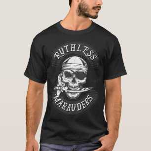 Ruthless Marauders Logo S-Sleeve T-Shirt Men 3XL