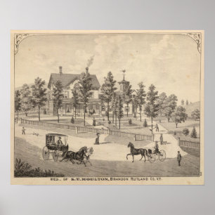 Rutland in Vermont Poster