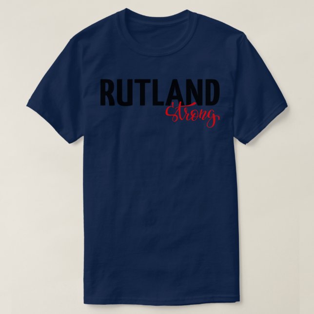 Rutland Strong T-Shirt (Design Front)