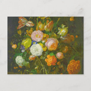 Ruysch, Rachel Blumenstrauß Postcard