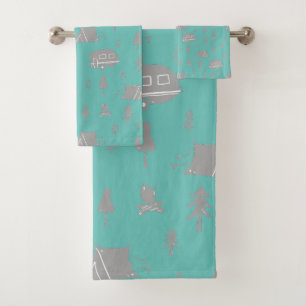 RV and Camping Love Perfect Camping  Bath Towel Set