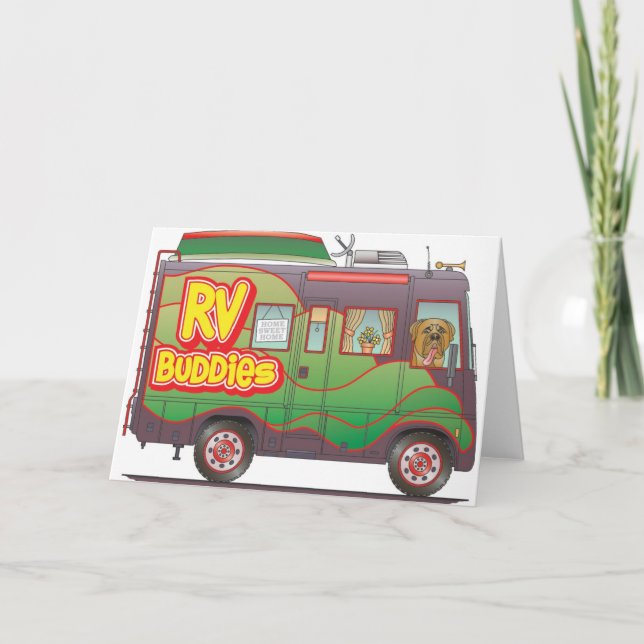 RV Buddies Camper Trailer RV Card (Front)