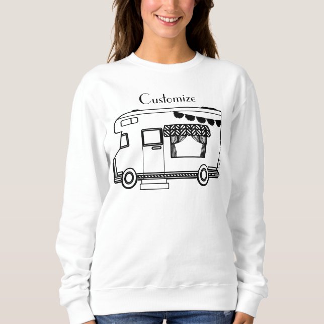 RV Camper Caravan Thunder_Cove Sweatshirt (Front)