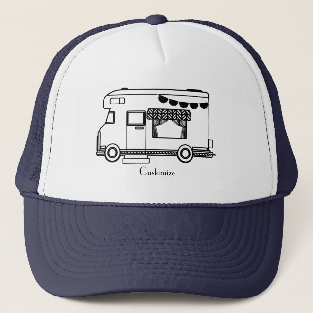RV Camper Caravan Thunder_Cove   Trucker Hat (Front)