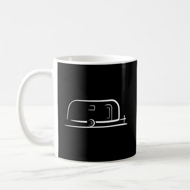 Rv Camper Trailer Coffee Mug (Left)