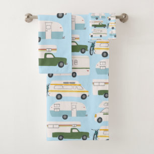 RV Campervan vanlife Motorhome Trailer CUSTOMIZE Bath Towel Set