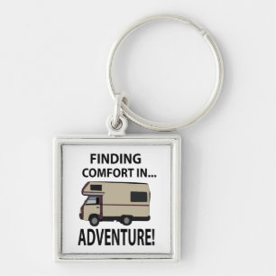 RV Camping Adventure Rving Keychain