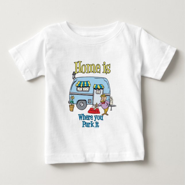 Rv Camping Baby T-Shirt (Front)